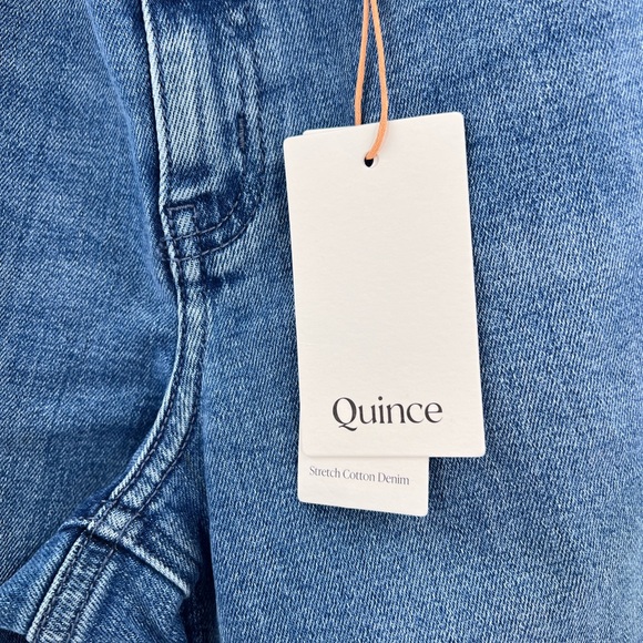 Quince Luna stretch wide leg jeans 30 inch inseam size 31 - Picture 7 of 13
